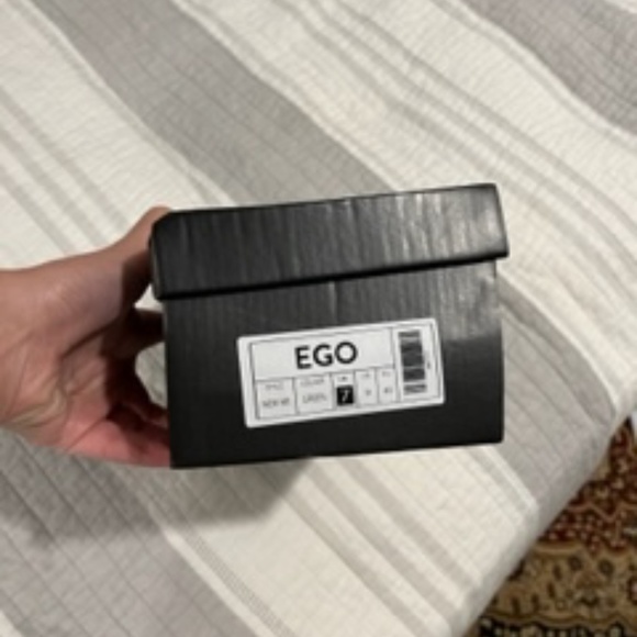 Green Fish Net Heels - Picture 5 of 6